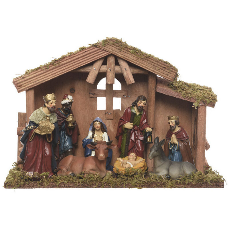 foto del prodotto presepe di natale metallo