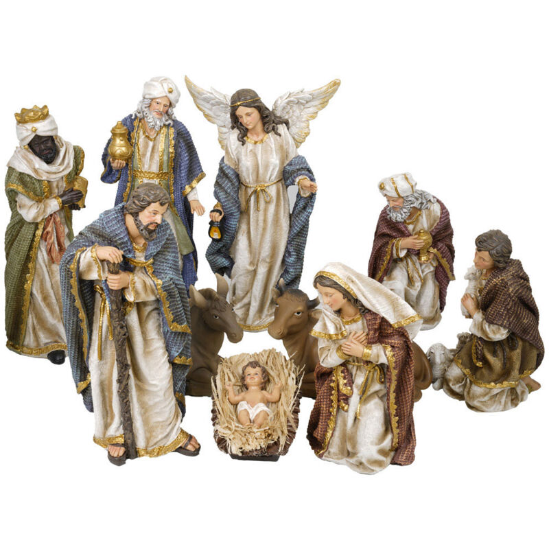 foto del prodotto presepe nativit 11 pezzi 30 cm