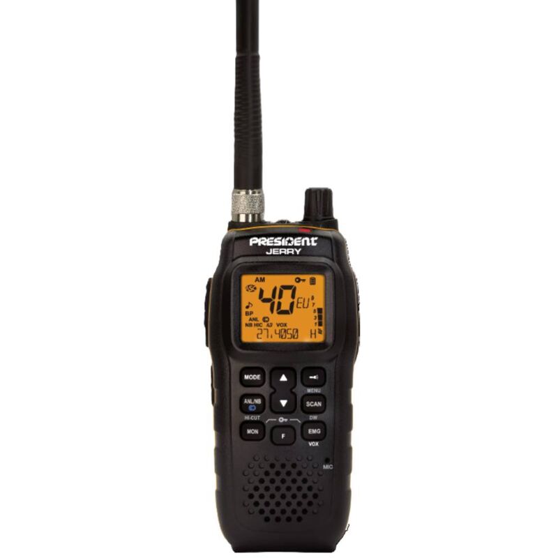 foto del prodotto president jerry 40100 radio ricetrasmittente portatile cb