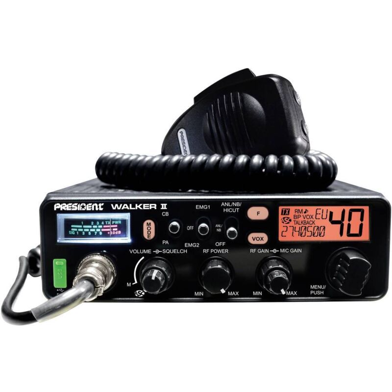 foto del prodotto president walker ii asc classic 40348 radio ricetrasmittente cb