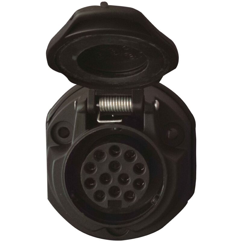 foto del prodotto presina rimorchio in pvc femmina 13 pin