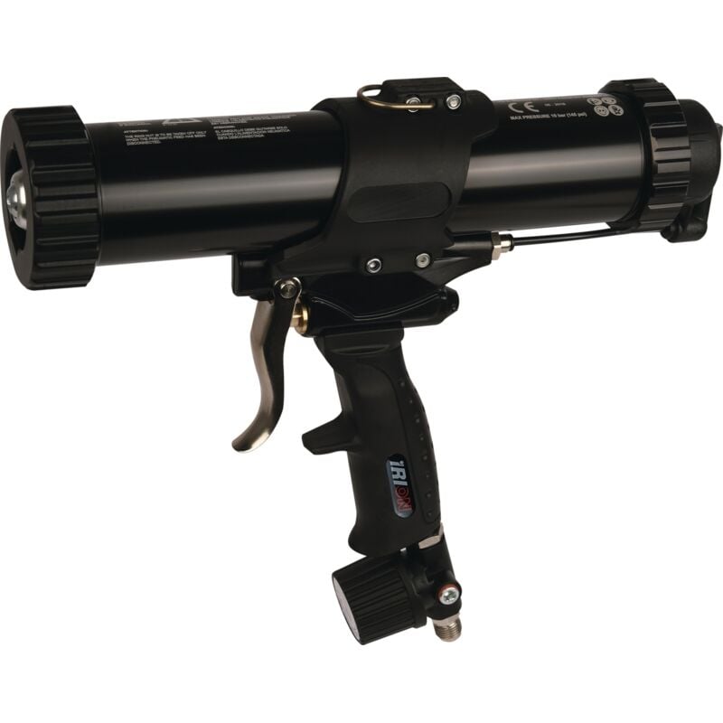 foto del prodotto pressa ad aria compressa kb400 chiusa per cartucce busta da 310 ml con 400 ml irion