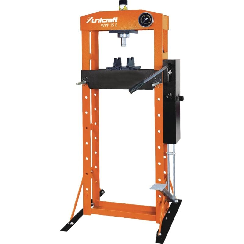 foto del prodotto pressa da officina wpp 15 e 15 t 160mm min 173 max 985mm unicraft