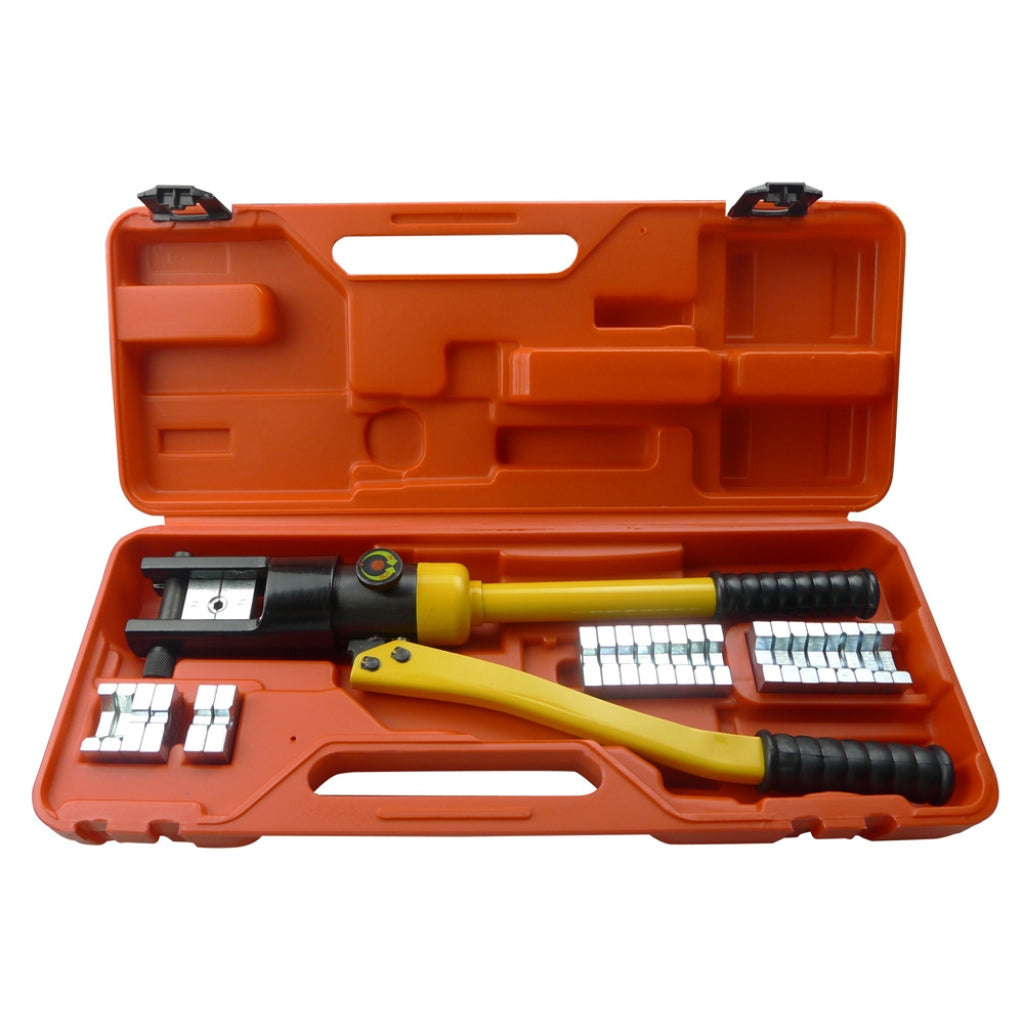 foto del prodotto pressa idraulica per crimpatura, set di attrezzi, garage, officina fai da te 3402084