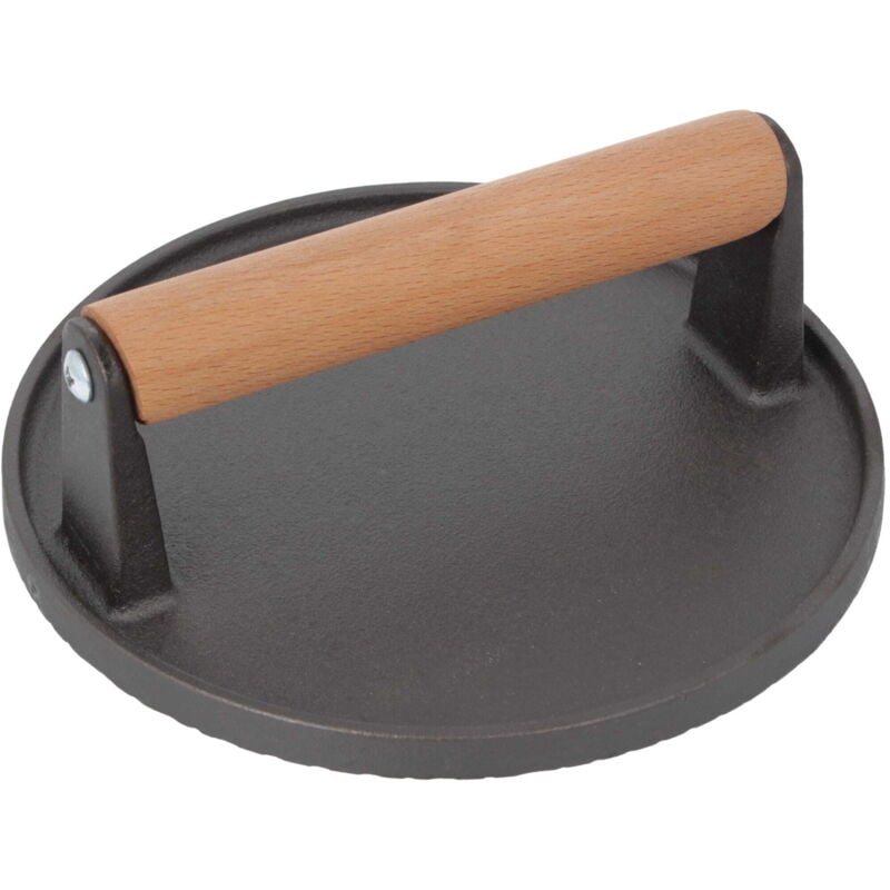 foto del prodotto pressa in ghisa per hamburger, carne, cotolette 18cm brunbeste bb 2661