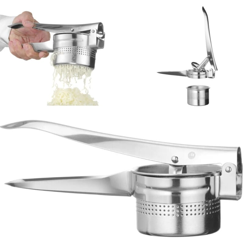 foto del prodotto pressa per patate manuale in acciaio 270 x 100 x 95 mm