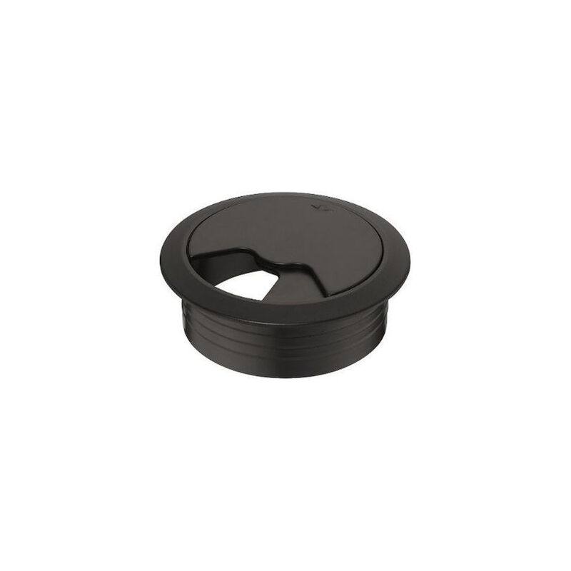 foto del prodotto pressacavo girevole 60 mm nero 428.96.302 hafele