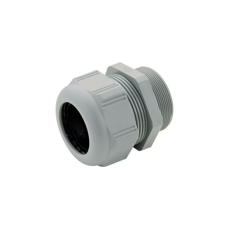 foto del prodotto pressacavo psp in poliammide, colore grigio ral7001, filetto pg16, diametro cavi min max 10-13mm