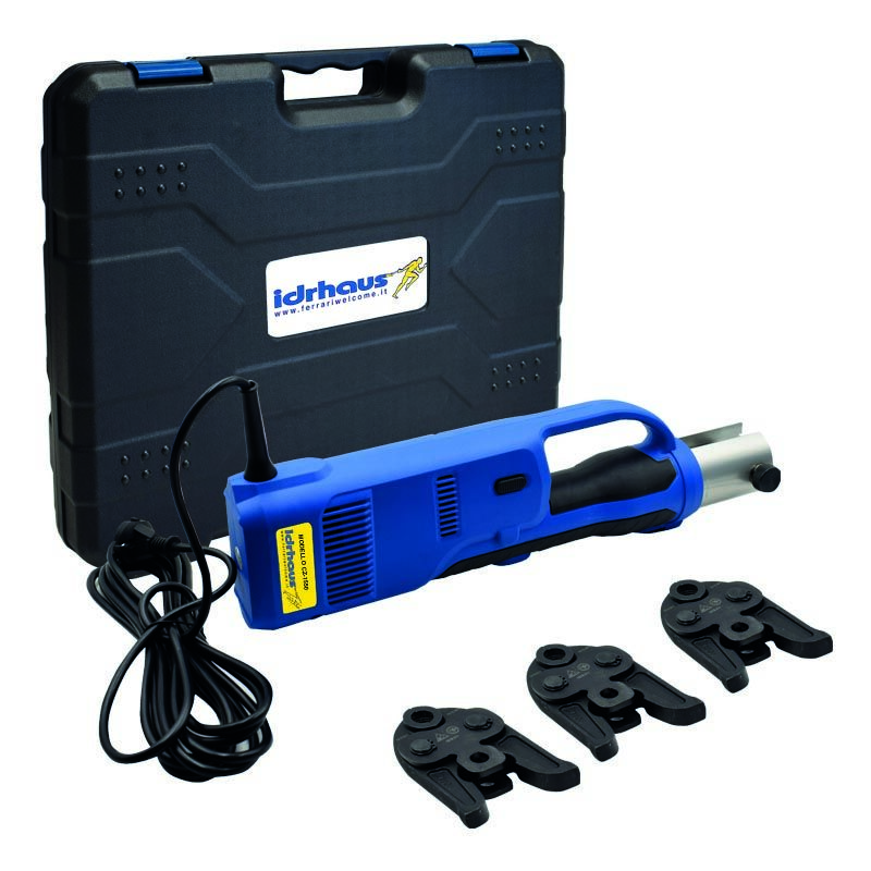 foto del prodotto pressatrice elettrica cz 1550 pressatrice cz 1550 elettrica ganasce profilo th 16 20 26