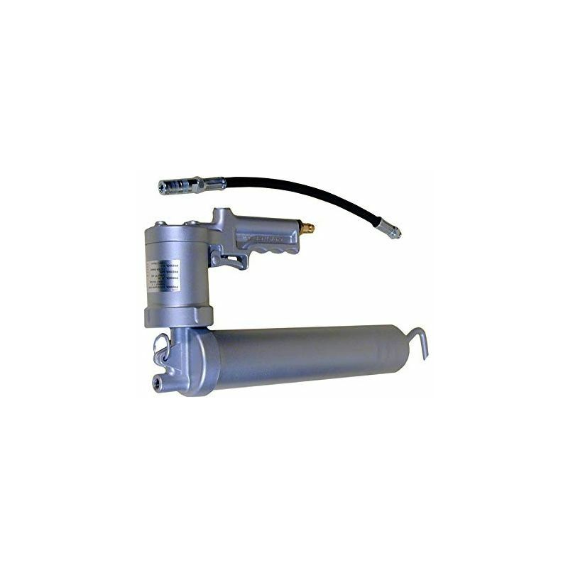 foto del prodotto pressol compressore aria compressa 18072 con leva ad avanzamento automatico completo di laccio e testina per carico da 400 gr