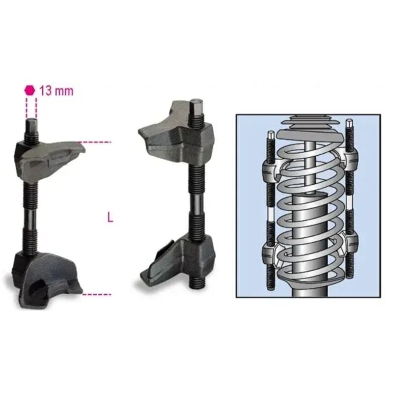 foto del prodotto pressole molle ammortizzatori beta 1556 2a 65 200