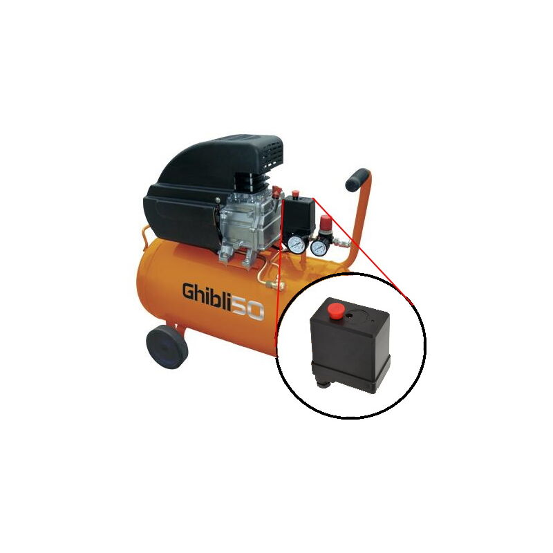 foto del prodotto pressostati x compressori brixo ghibli 50lt