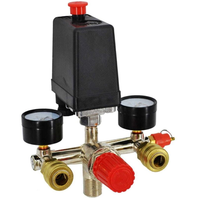 foto del prodotto pressostato awtools per compressore pressostato 230v 2 ingressi