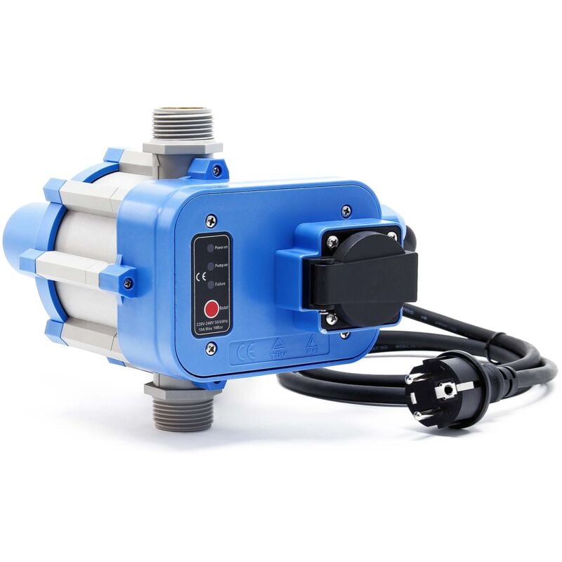 foto del prodotto pressostato epc 1.1 230v con presa per pompa autoclave elettropompa domestica monofase wiltec