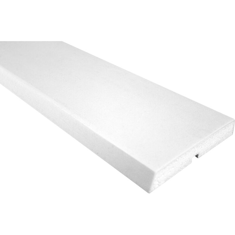 foto del prodotto prestige decor facciata stucco esterno modanatura eps pu diritto 25x155mm mc126 2 metri 1 modanatura