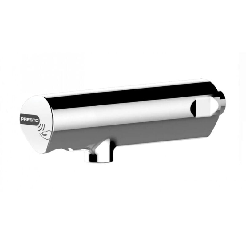 foto del prodotto presto safe rubinetto per lavabo a parete a controllo elettronico, senza contatto, monocomando, 3l min