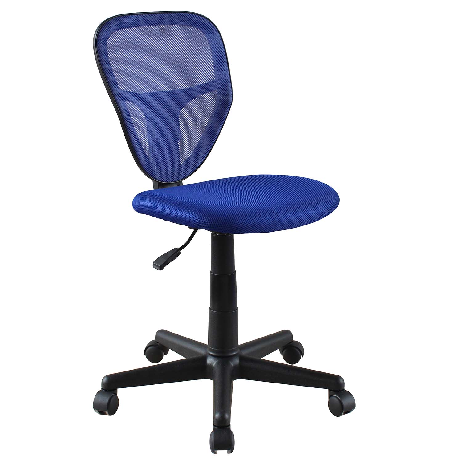 foto del prodotto pretty sedia da ufficio in poliestere e nylon blu
