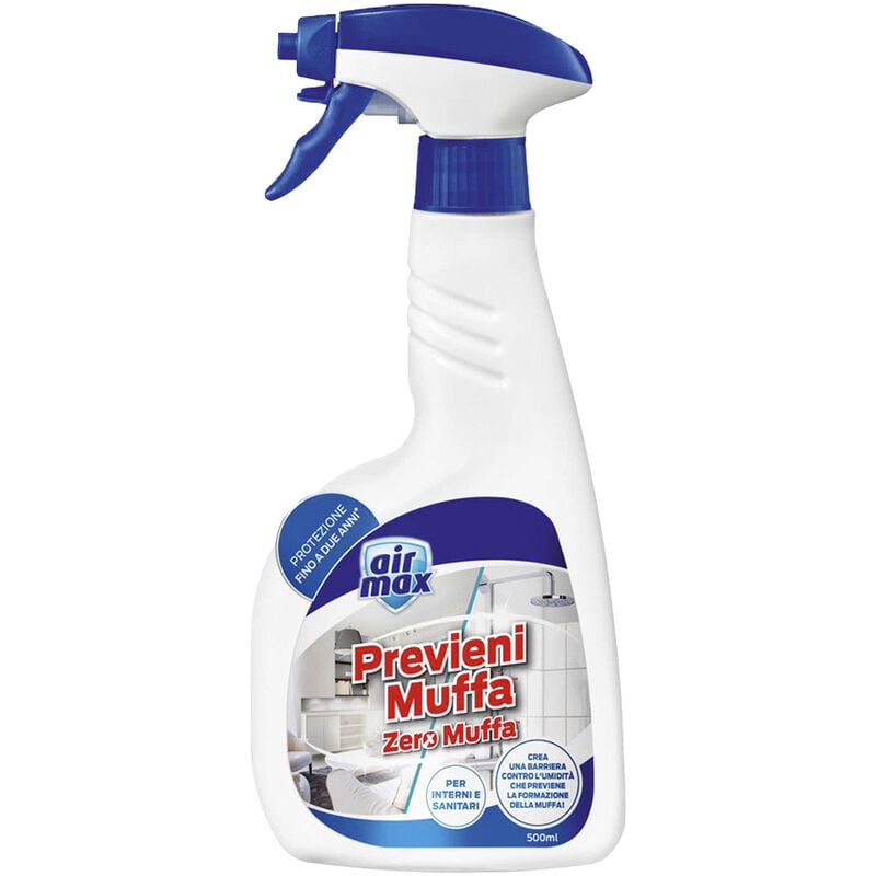 foto del prodotto previeni muffa zero muffa interni e sanitari air max 500 ml