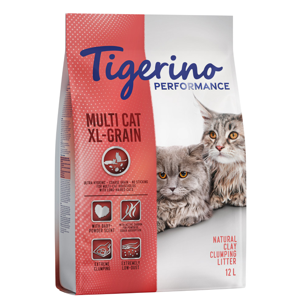 foto del prodotto prezzo speciale lettiera tigerino special care 14 kg 12 kg performance multi cat xl grain 12 kg