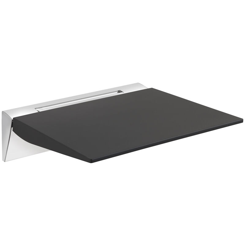 foto del prodotto prima classe sedile doccia ribaltabile antracite a parete codice prod 000060828500000 gedy