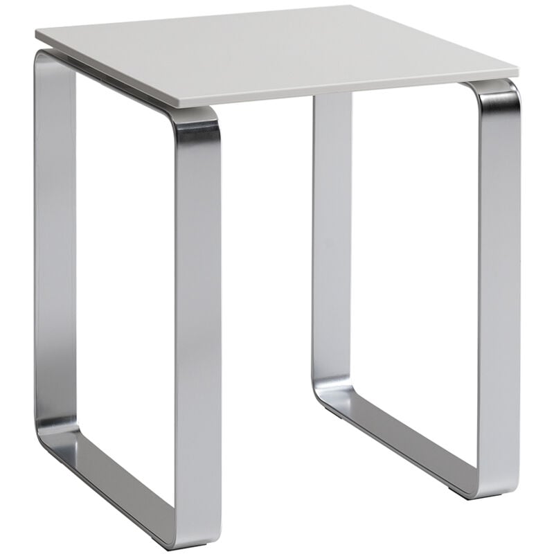 immagine 0 del prodotto prima classe sgabello da bagno con seduta bianca e gambe cromate codice prod 000060730200000 gedy