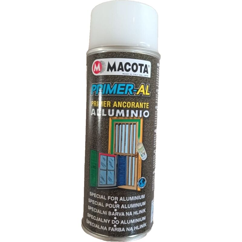 foto del prodotto primer ancorante per alluminio anotizzato macota primer al trasparente da 400 ml