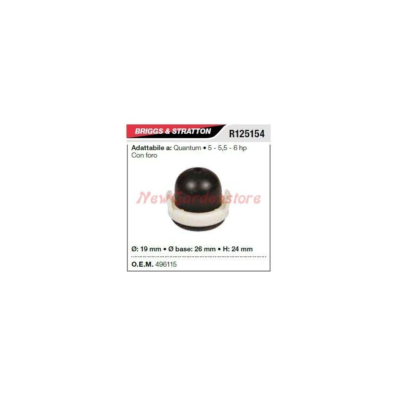 foto del prodotto primer b s per carburatore tagliaerba tosaerba rasaerba 5 5.5 6 hp r125154