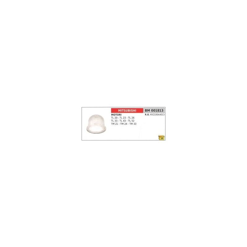 foto del prodotto primer miscela benzina mitsubishi tl20 tl23 tl26 decespugliatore kk2100aa013