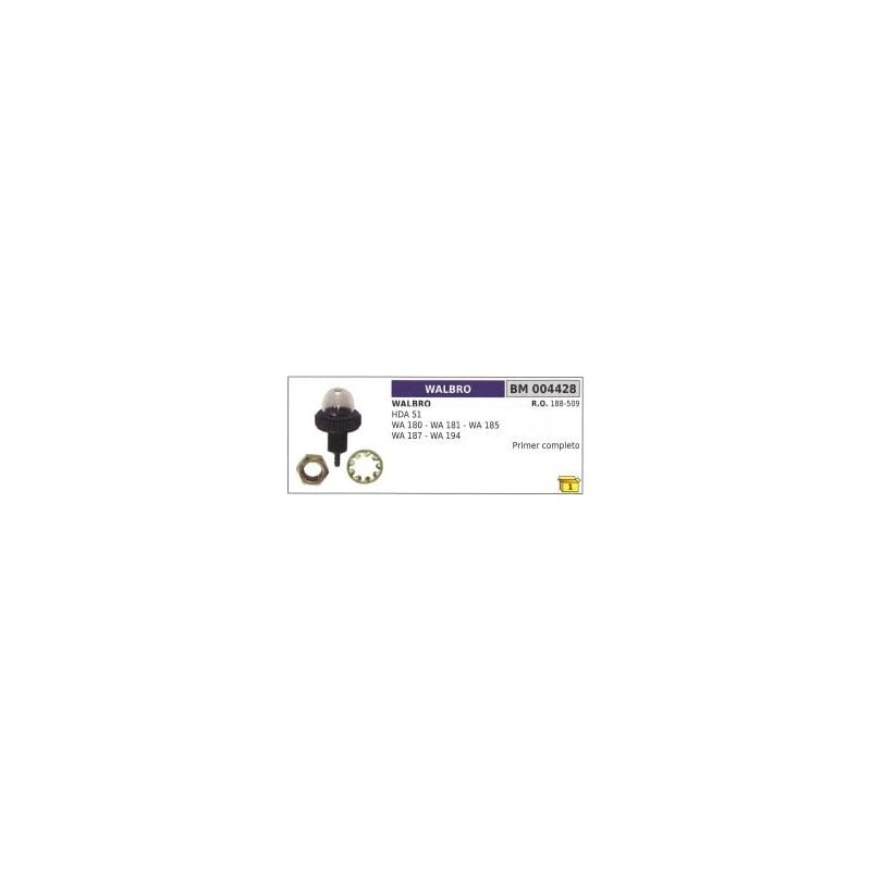 foto del prodotto primer miscela benzina walbro hda51 wa180 carburatore decespugliatore