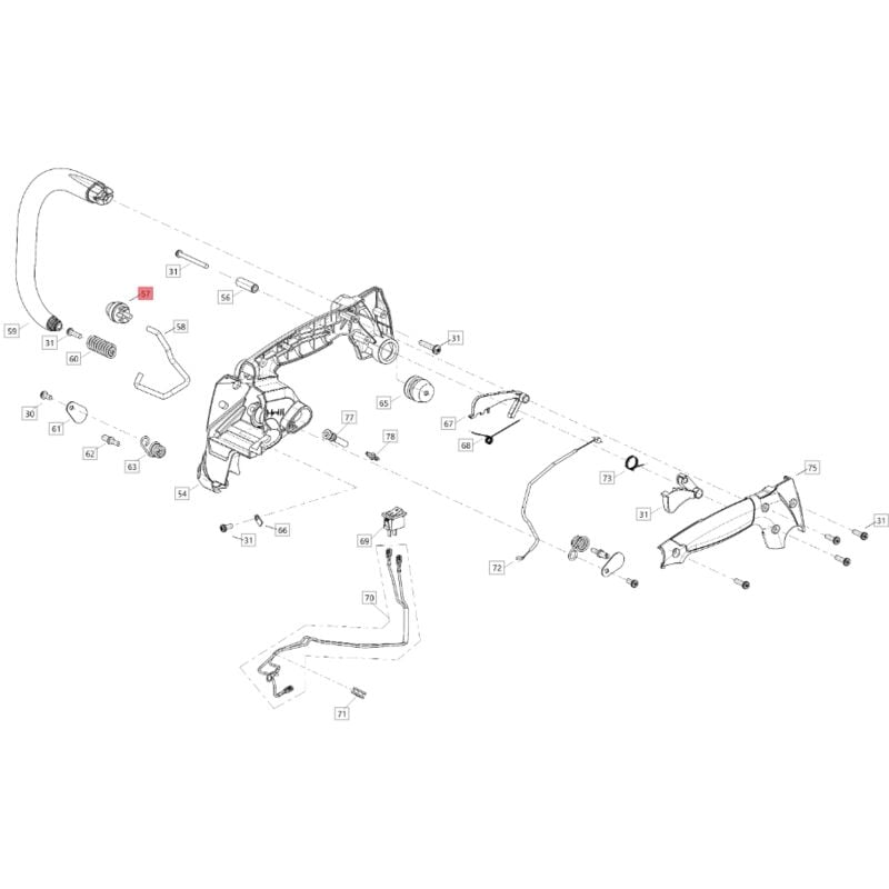 foto del prodotto primer originale bluebird per motosega csp 280t csp 280tc 02050020127