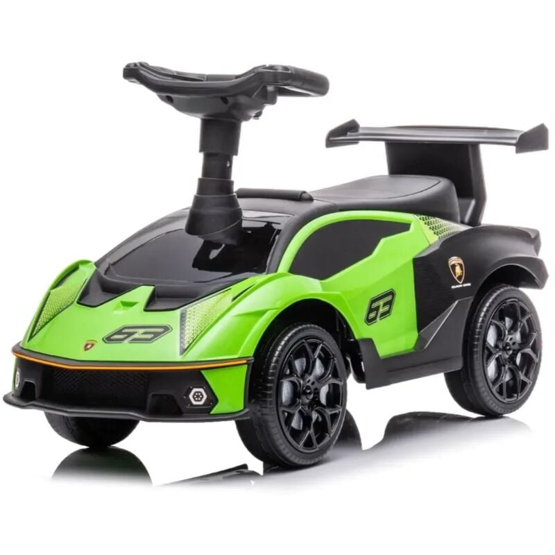 foto del prodotto primi passi lamborghini cavalcabile 1 a 3 anni con corno 