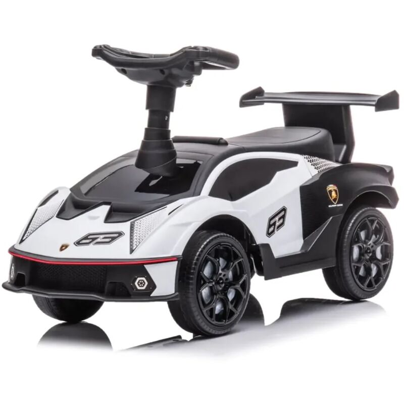 foto del prodotto primi passi lamborghini cavalcabile 1 a 3 anni con corno 