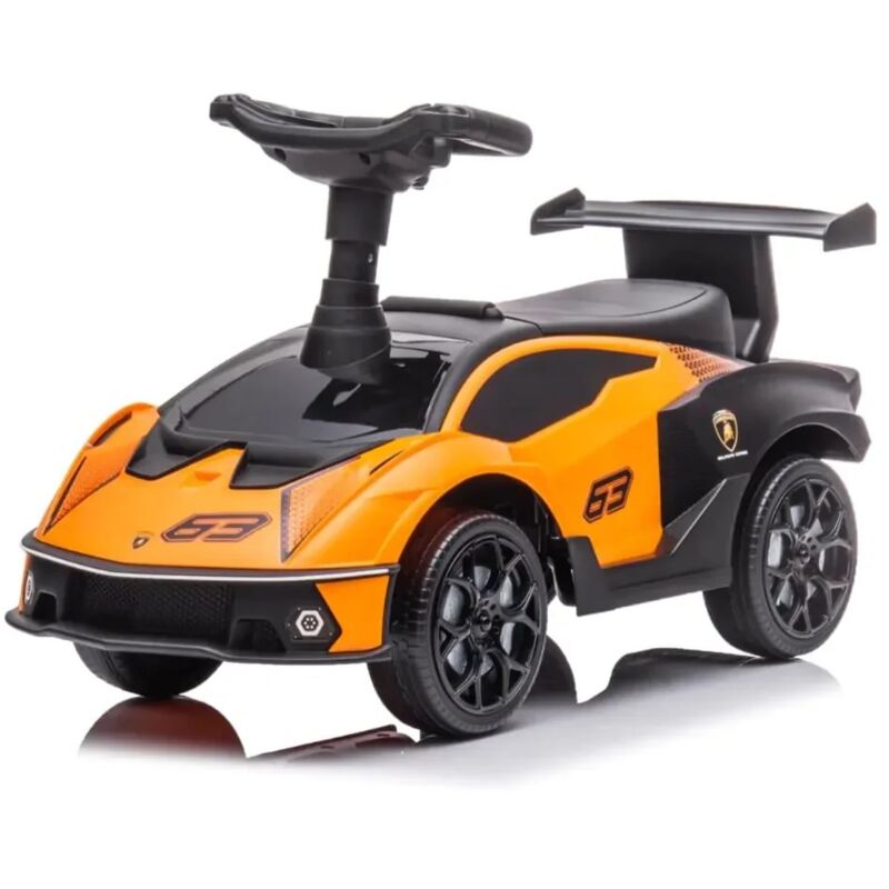 foto del prodotto primi passi lamborghini cavalcabile 1 a 3 anni con corno 