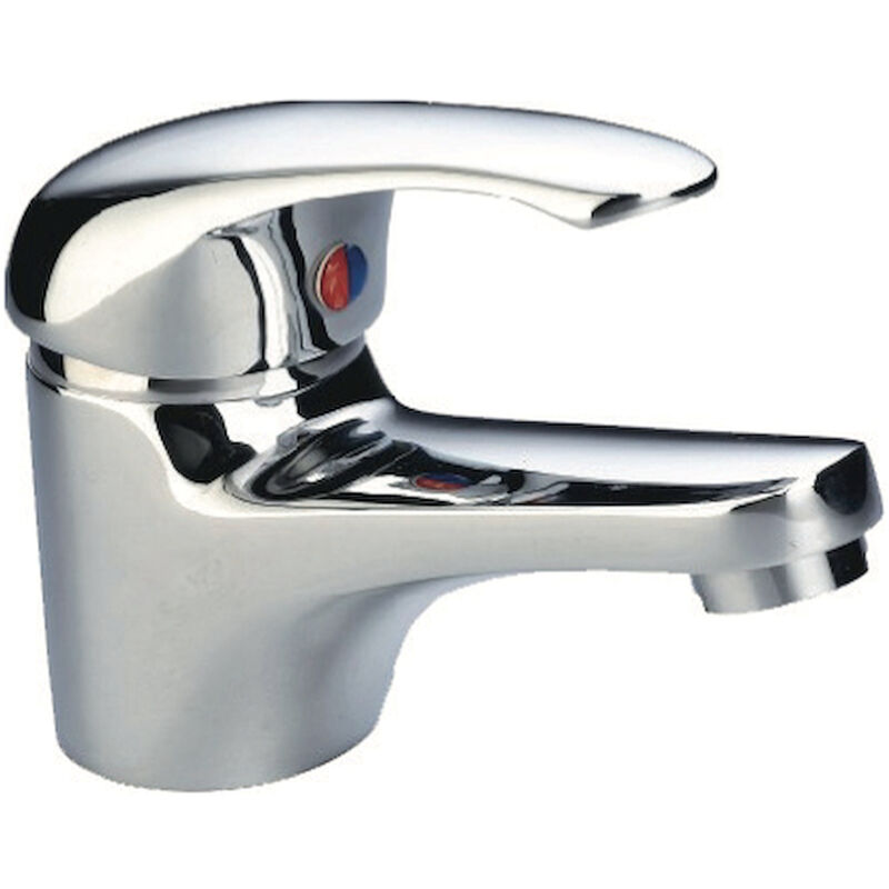 foto del prodotto prince rubinetto lavabo monoleva con piletta codice prod p100cr00gb idronord