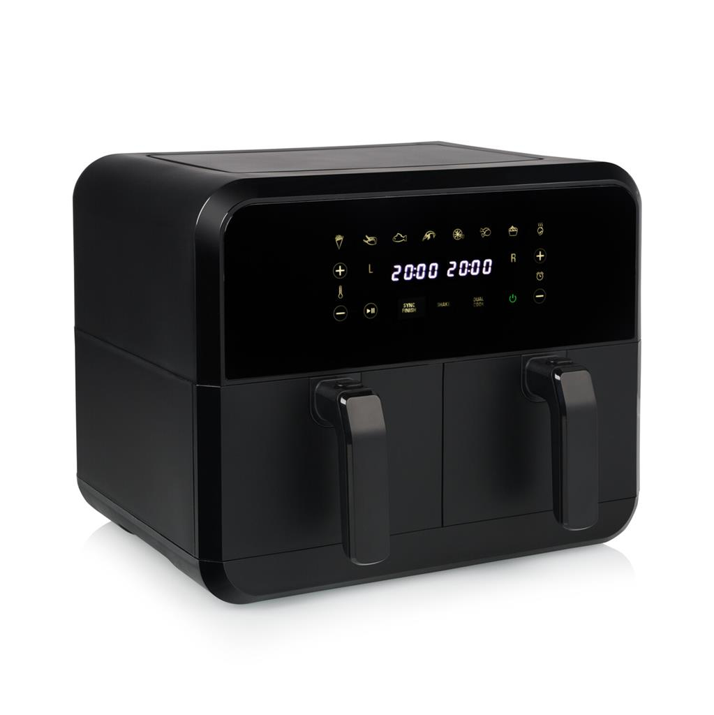 foto del prodotto princess 01.182068.01.001 friggitrice doppia 8 l indipendente 2400 w friggitrice ad aria calda nero