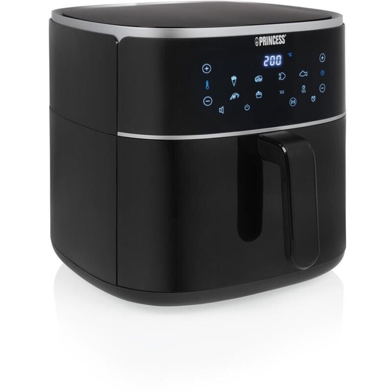 foto del prodotto princess 01.182254.01.001 friggitrice singolo 8 l indipendente 1800 w friggitrice ad aria calda nero