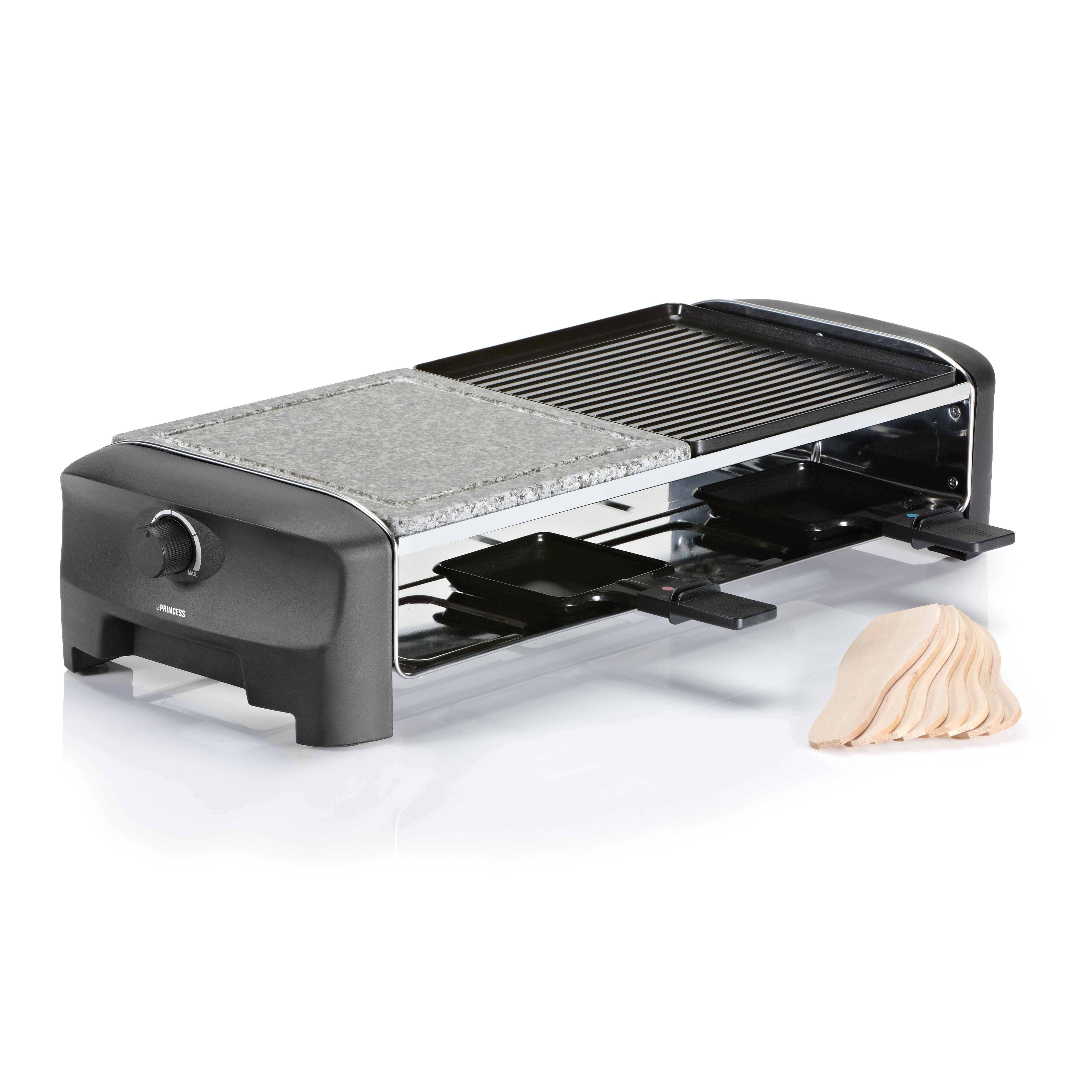 foto del prodotto princess 162820 raclette 8 stone grill party