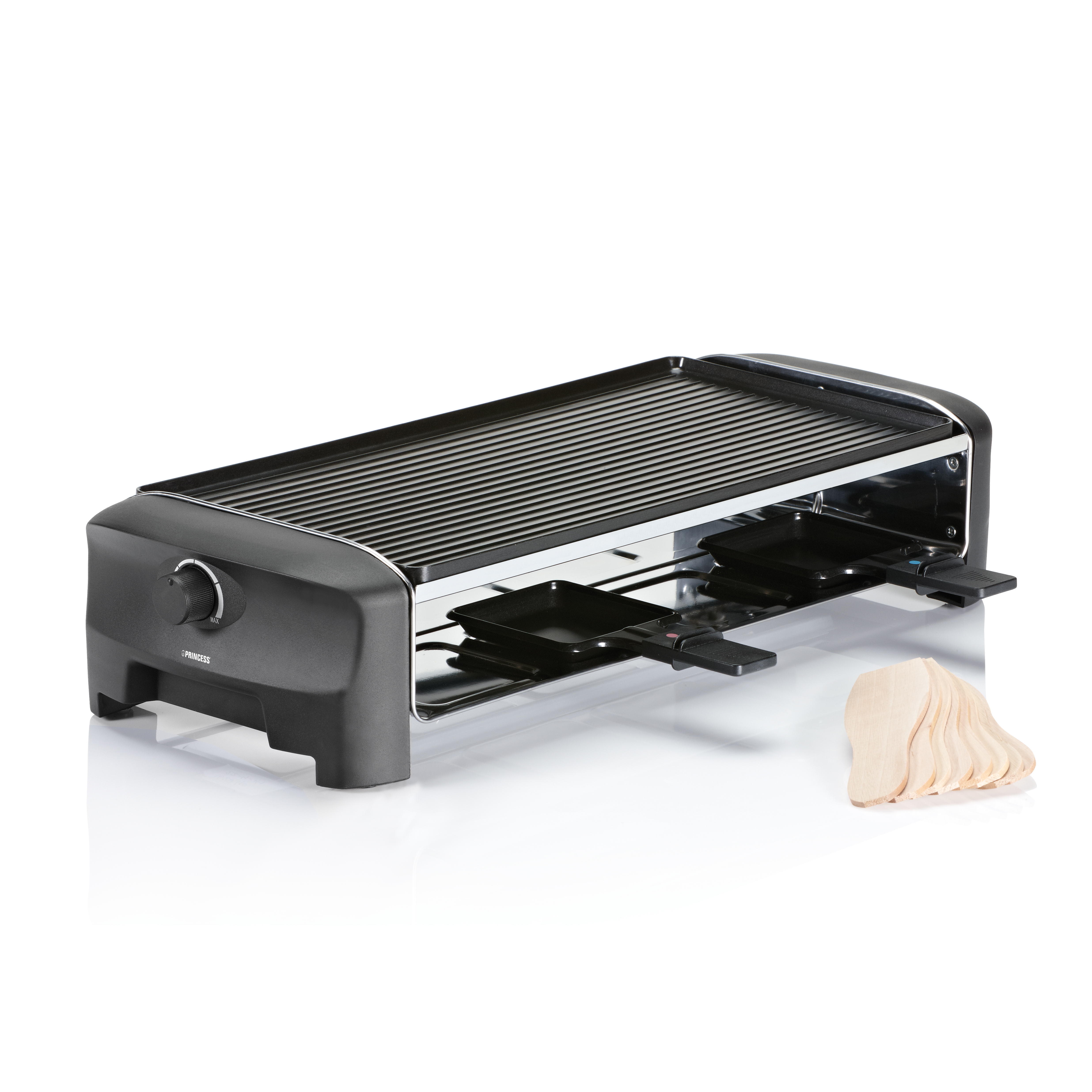 foto del prodotto princess 162840 raclette 8 grill e teppanyaki party