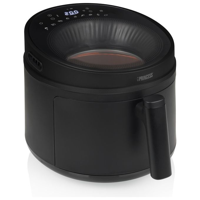foto del prodotto princess 182270 friggitrice ad aria 5 l, 1500 w, 8 programmi preimpostati, display digitale, tecnologia ciclonica zyklon, nero