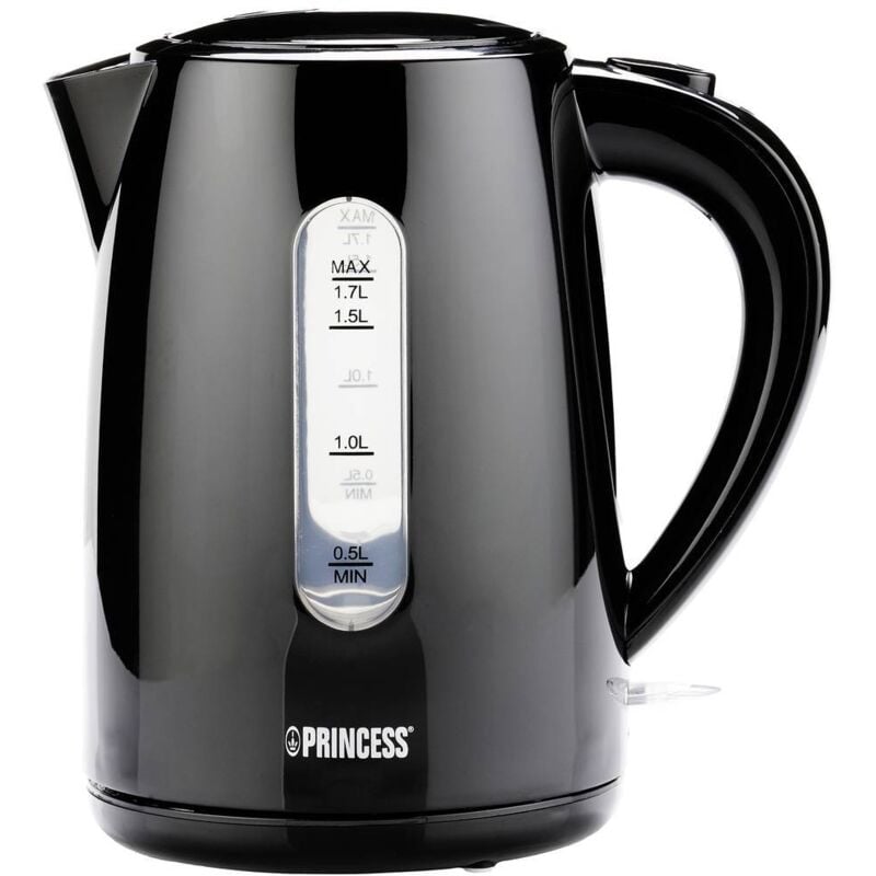 foto del prodotto princess 236017 bollitore nero capacit effettiva 1.7 l