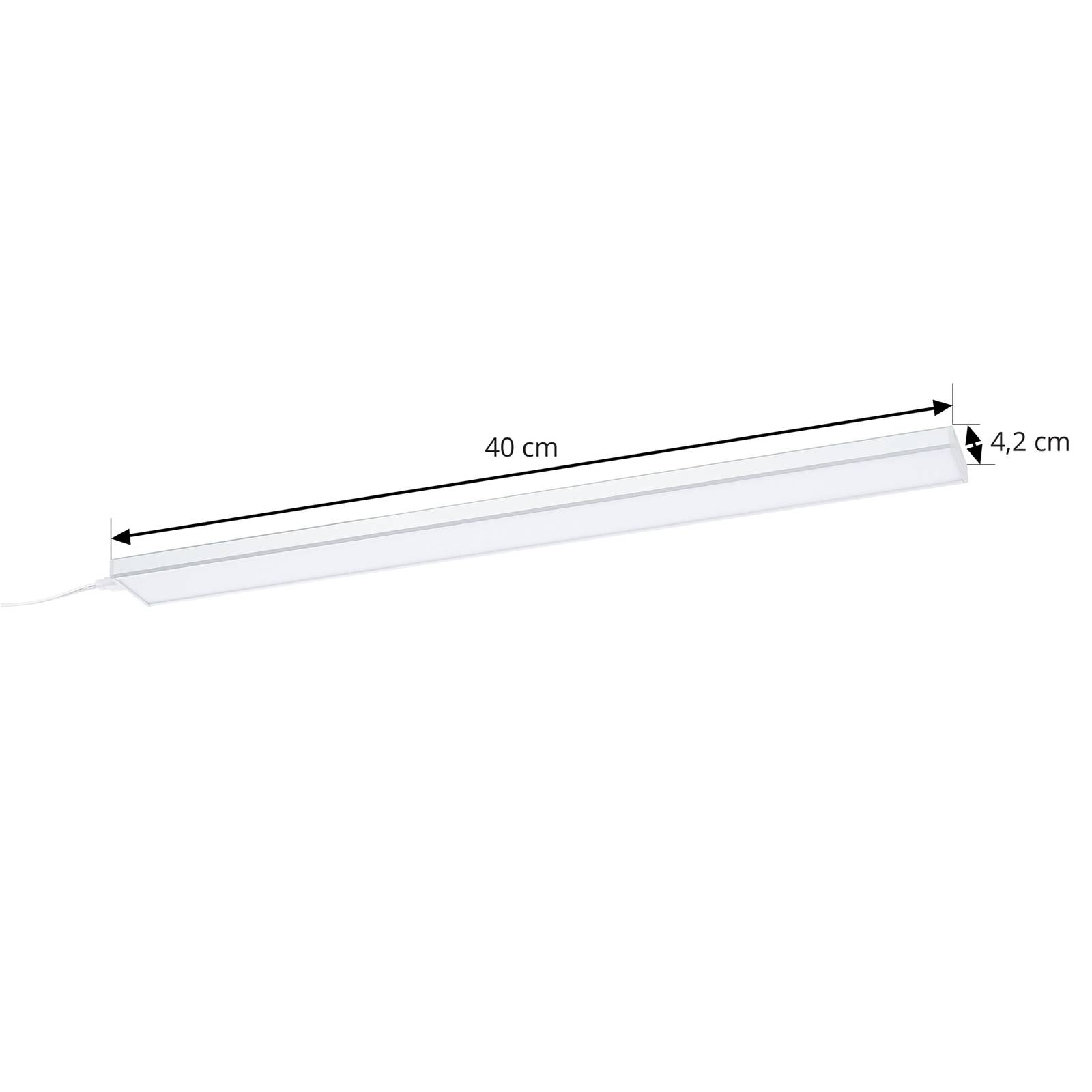foto del prodotto prios ashtonis lampada led per mobili, angolare, 40 cm