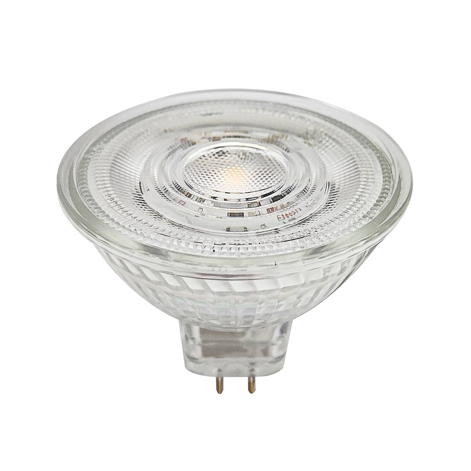 foto del prodotto prios lampadina led a riflettore gu5.3 4,3w 345lm 36 trasparente 827