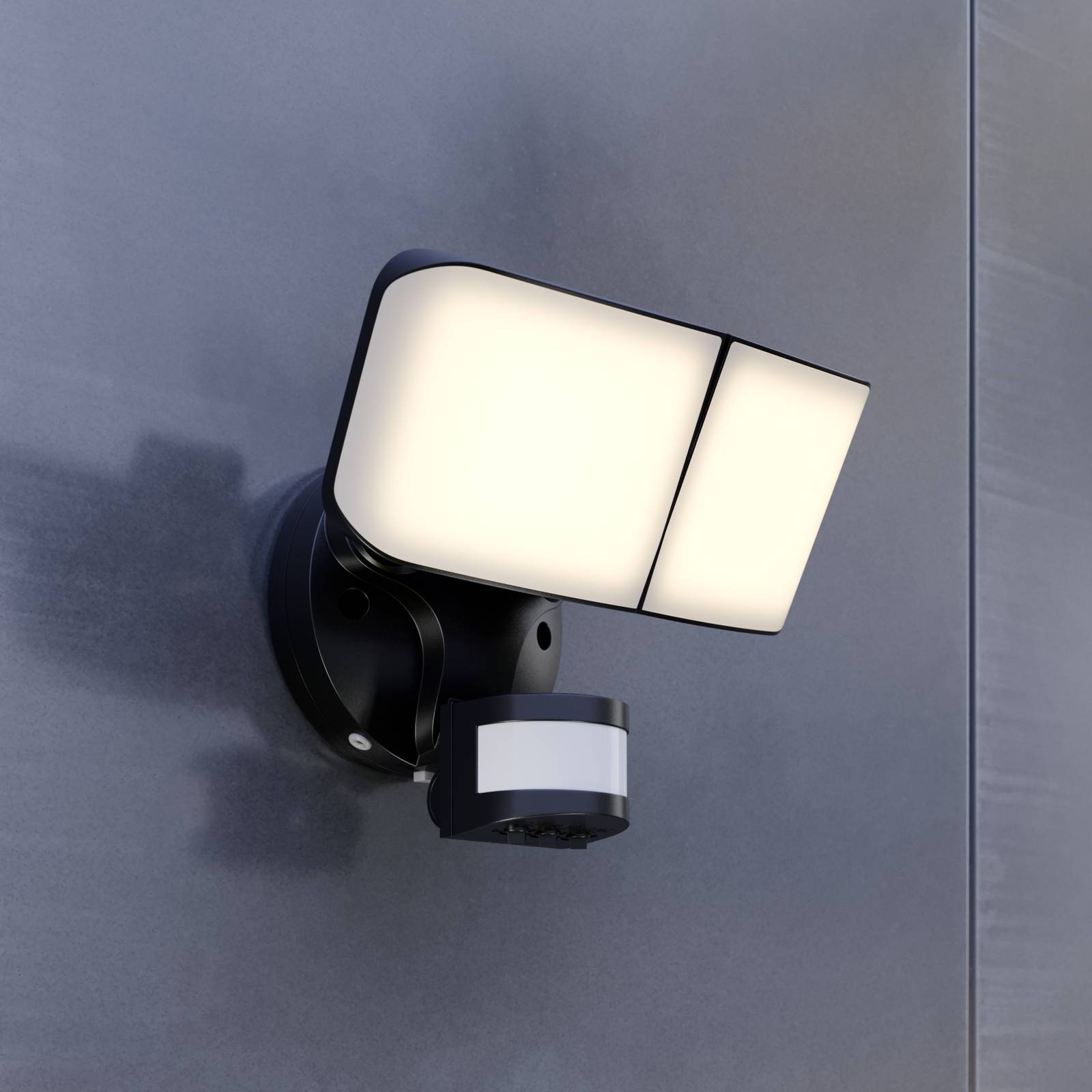 foto del prodotto prios omino spot led solare parete con sensore