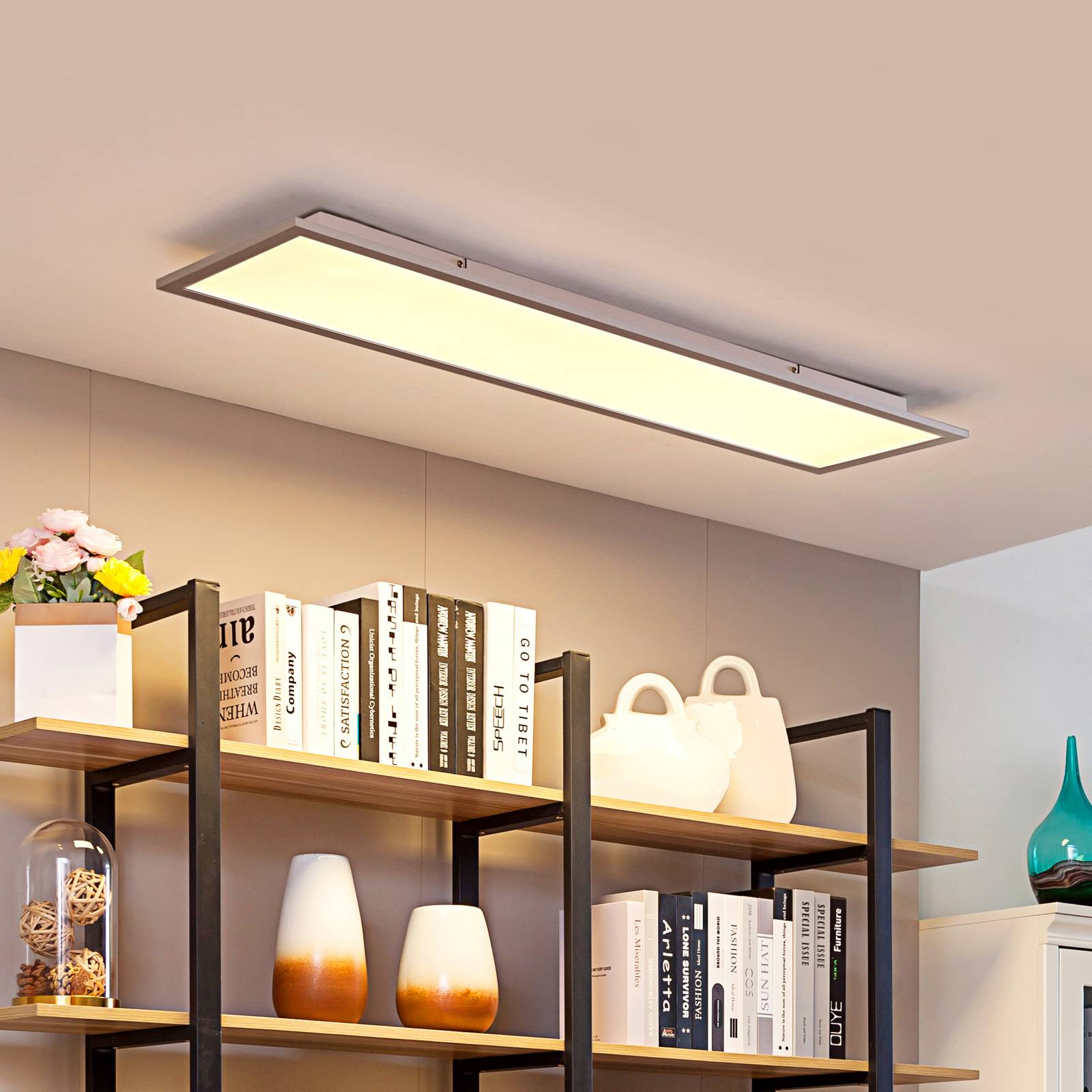 foto del prodotto prios pannello led gelora, cct, 120 cm x 30 cm, telecomando
