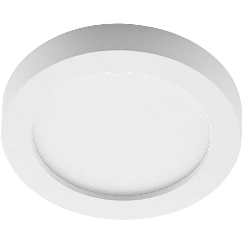 foto del prodotto prios plafoniera led edwina, bianco, 23 cm, cct, ip44