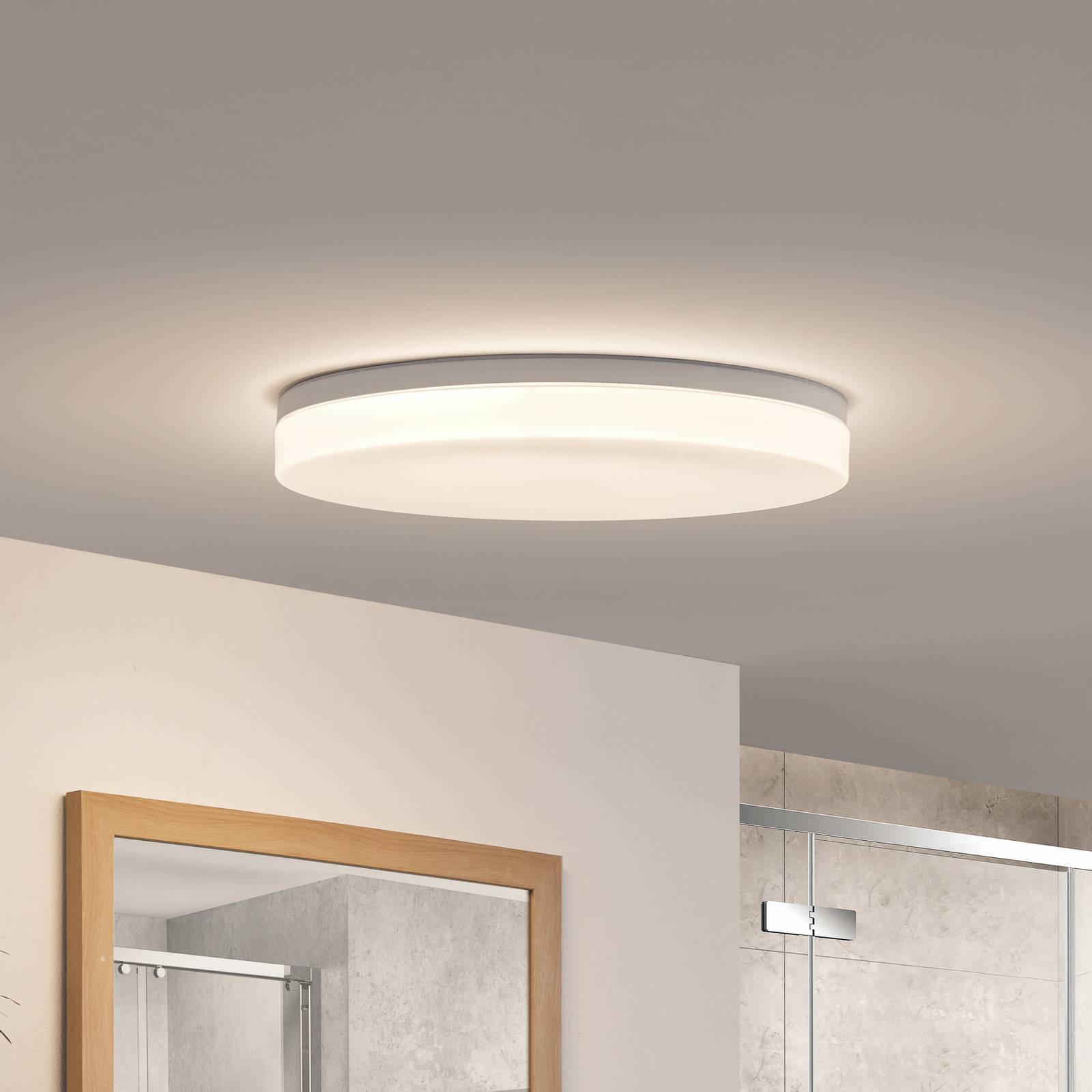 foto del prodotto prios wynion led plafoniera, cct app, 50 cm