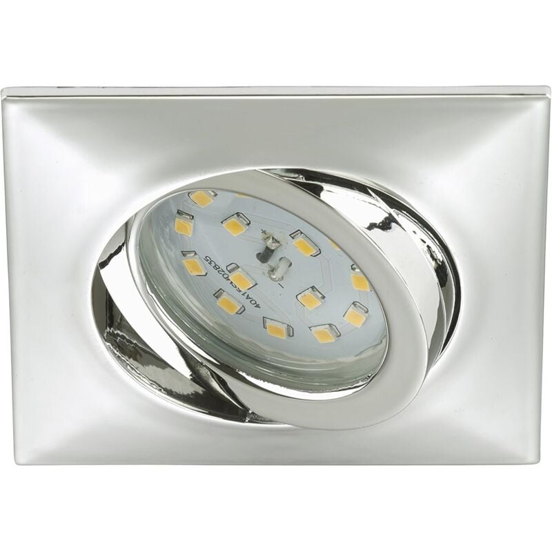 foto del prodotto prisma faretto led incasso orint 1x5w400lm ip23 quadrato