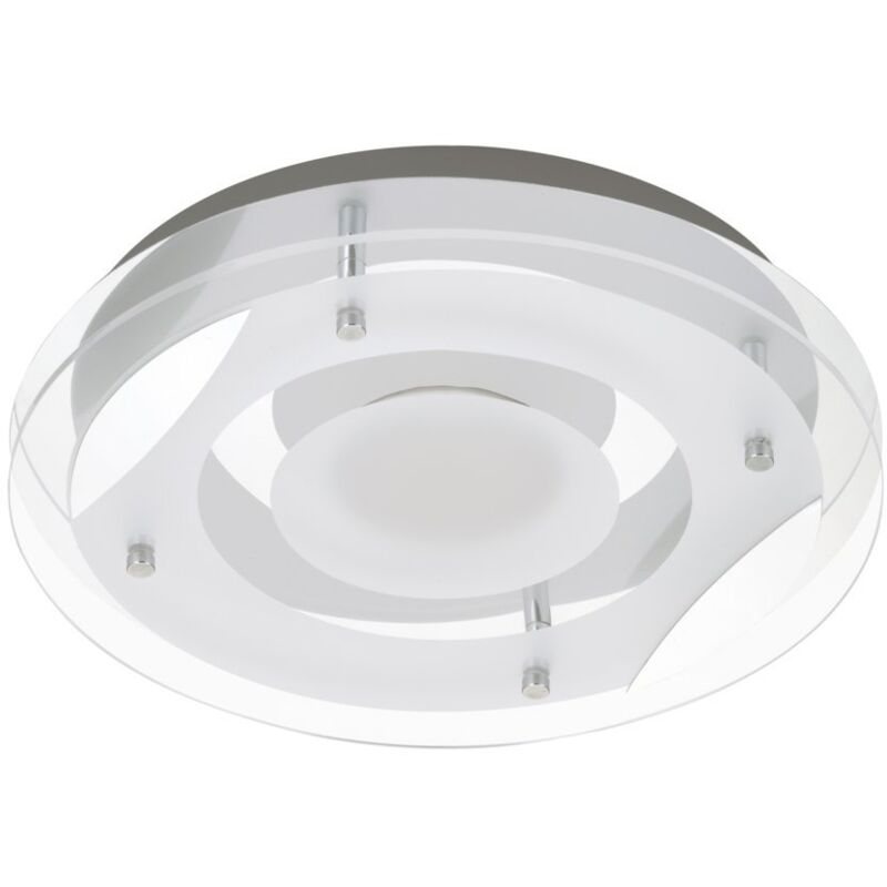 immagine 0 del prodotto prisma lampada da soffitto led 1200 lumen, 12 w, cromato 3235