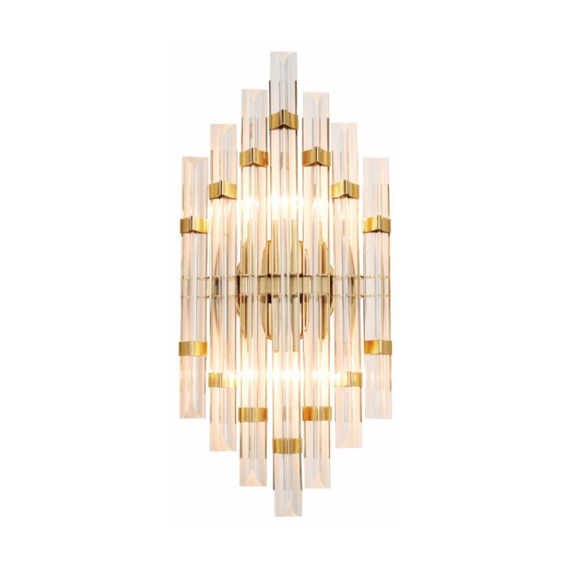 foto del prodotto prisms wall lampada da parete grande in cristallo 45cm