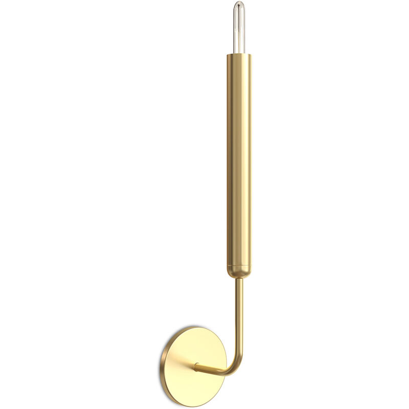 foto del prodotto privatefloor applique a candela da parete in dorato lica oro invecchiato